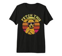 Fetch This - Fang das - Funny Middle Finger Dog Premium T-Shirt