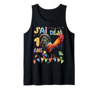 Fête d’Anniversaire poulette Pour Enfants de 1 ans Tank Top