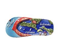 Fethiye Turkey 3D Slipper Refrigerator Magnet Travel Sticker Souvenirs,Home & Kitchen Decoration Turkey Fridge Magnet from China