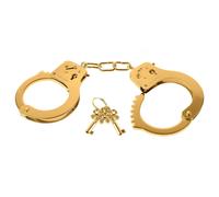 Fetish Fantasy Gold Metal Handcuffs with Keys
