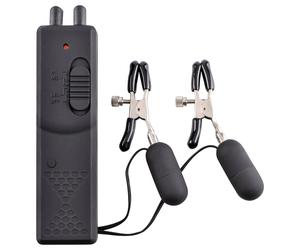 Fetish Fantasy Series Adjustable Vibrating Nipple Clamps