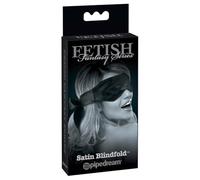 Fetish Fantasy Series Limited Edition Satin Blindfold Black Eye Mask Schwarz One Size