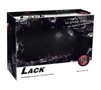 Fetish - Lacquer Sheet with Elastic Corners - 160 x 200 cm (Black)