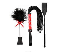 Fetish Sex Toys BDSM Starter Kit Sex Whip for Spanking Adults Sets Feather Tickler for People