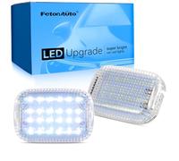 FetonAuto LED Interior Cabin Courtesy Cargo Load Space Area Dome Light White for Ford Transit 150 250 350 HD Van Transit Connect 2014-2024, 2PCS White 6000K Ceiling Working Lamp