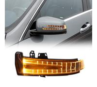 FetonAuto Left Driver Side Door Mirror Turn Signal Indicator Light Compatible with Mercedes Benz W204 C204 W221 A B C E S GLA GLK CLS Class, OEM A2129067401