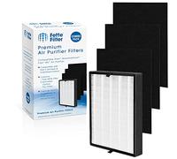 Fette Filter -45i Premium True HEPA Ersatzfilter, kompatibel mit Alen BreatheSmart Flex 45i Luftreiniger, nur 3 Vorfilterersatz, vergleichbar mit Teilenummer B4-Fresh & FL40-Silver-Carbon,1 + 3 Stück