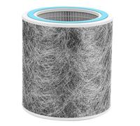 Fette Filter - Air Purifier Filter Replacement Compatible with Shark Air Purifier Models #'s HP100, HP102, HC450, HC451, HC452. Compare to part # HE1FKBAS & HE1FKBASMB (Pack of, 1)