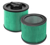 Fette Filter - DXVC4003 Premium HEPA Cartridge Filter Replacement Compatible with DeWalt DXV04T DXV05P DXV05S DXV08S DXV06G for 4 Gallon Wet Dry Vacuum - Pack of 2