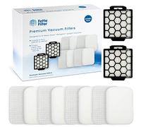 Fette Filter - Filters for Shark Navigator Zero-M Self-Cleaning Brushroll Pet Pro Upright Vacuum ZU60 ZU62 ZU62C ZU51 NV150 NV251 NV255, Replacement Parts Parts #1238FT60 &1239FT60