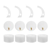 Fette Filter - Foam & Felt Filter Kit including Post motor Filter Compatible with Shark VS101 MessMaster Portable Wet Dry Vacuum. Compare to Part# XFFKVS100 and XPMFVS100. 4 Pack (8 Pieces)