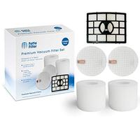 Fette Filter Vacuum Filter Set Compatible with Shark Rotator Powered Lift-Away NV650, NV650W, NV651, NV652, NV750W, NV751, NV752, NV831, NV835. Compare to # XFF650 & XHF650 (1 Hepa 2 Foam)