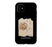 Fetus in the Womb by Leonardo da Vinci Famous Drawing Art Case for iPhone 11