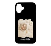 Fetus in the Womb by Leonardo da Vinci Famous Drawing Art Case for iPhone 16 Plus