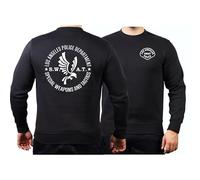 FEUER1 Sweat Black, Los Angeles Police, S.W.A.T., black, 3XL