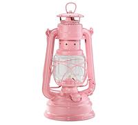 Feuerhand, baby special 276 galvanised kerosene lamp, storm lanterns light pink