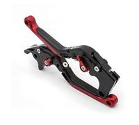 FEUHAAO for Royal for Enfield for Shotgun for Bear 650 Brake Clutch Lever | Clutch Brake Levers CNC Adjustable Motorcycle Folding Extendable(Red)