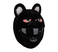 feveo Motorcycle Helmet Cover | Motorcycle Hat Full-face Protective Case | Cute Bunny Panda Helmet Cover | Motorcycle Helmet Accessories For Rides