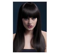 Heat Resistant Wig Washable Styleable Ladies Wig Fancy Dress Wig Alexia Brown