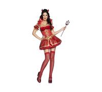 Fever Boutique Devil Costume, UK Dress 8-10