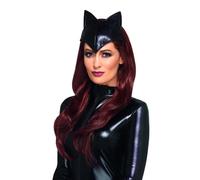 Smiffys Fever Cat Headband Black, Fever Fancy Dress, Cat Dress Up Hats