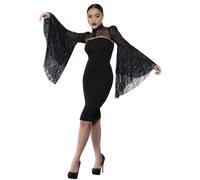 Fever Deluxe Gothic Shawl in Black fever Black