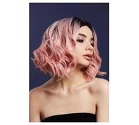 Smiffys Ghostly Glamour Wig, Grey, Ladies Glamour Wigs Fancy Dress, Halloween Dress Up Wigs