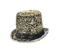 Fever Deluxe Sequins Felt Top Hat SM1587