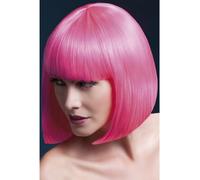 Fever Women’s Sleek Black Bob with Bangs, 13inch, One Size, Elise,5020570425626