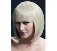 Fever Women’s Sleek Black Bob with Bangs, 13inch, One Size, Elise,5020570425626