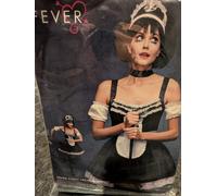 Fever Flirty French Maid Fancy Dress Costume Ladies Small - UK 8-10