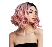 Fever Kourtney Two Tone WigOne Size Baby Pink/Black SM2800