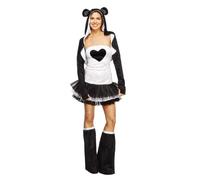 Fever Panda with Tutu Costume Accessory Small