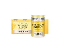 Fever-Tree Indian Tonic Water 8 x 150 ml (Pack of 3 Total 24 Cans)