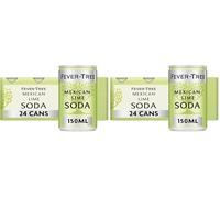 Fever-Tree Mexican Lime Soda 24x150ml (Pack of 2)