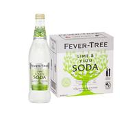 Fever Tree Mexican Lime Soda 500Ml - Pack Of 4