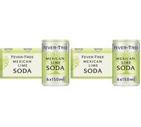 Fever-Tree Mexican Lime Soda 6x150ml (Pack of 2)