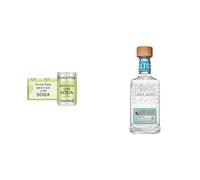 FEVER-TREE Mexican Lime Soda 6x150ml (Pack of 4, Total 24 Cans) Olmeca Altos Plata Tequila 70cl, 38% ABV