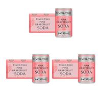 Fever-Tree Pink Grapefruit Soda 6x150ml (Pack of 3)