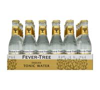 FEVER-TREE Premium Indian Tonic Water - Perfect for a GandT Aromatic Mixer Award Winning Clean Refreshing Taste and Aroma Made with Quinine and Oils from Mexican Bitter Oranges - 24 x 20 ottles