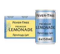Fever-Tree Light Premium Lemonade – 6 x 150 ml (Pack of 4, 24 cans)