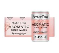 Fever-Tree Light Aromatic Tonic Water, 8 x 150ml