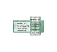 Fever-Tree Refreshingly Light Elderflower Tonic Water 8 x 150ml