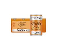 Fever-Tree Refreshingly Light Ginger Ale 150ml (Pack of 24)
