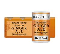 Fever-Tree Refreshingly Light Ginger Ale 8 x 150 ml