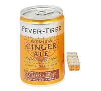 Fever-Tree Refreshingly Light Ginger Ale 150ml (Pack of 24)