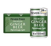 Fever-Tree Refreshingly Light Ginger Beer 24x150ml