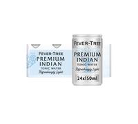 Fever-Tree Refreshingly Light Indian Tonic Water, 150ml, 8 Count (Pack of 3) (Total 24 cans)