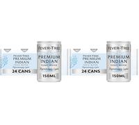 Fever-Tree Refreshingly Light Indian Tonic Water, 24x150ml (Pack of 2)