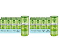 Fever-Tree Sparkling Mexican Lime Soft Drink 12x250ml (Pack of 2)